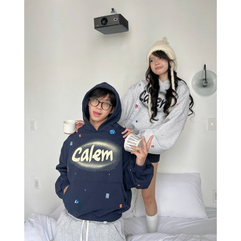 Calem Club Calem Sticker Pullover Hoodie