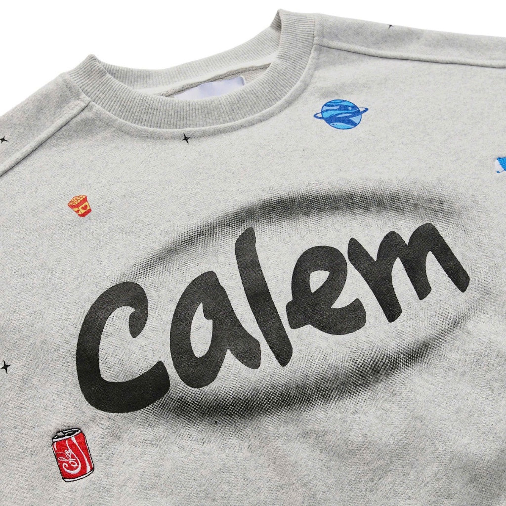 Calem Club Calem Sticker Pullover Hoodie