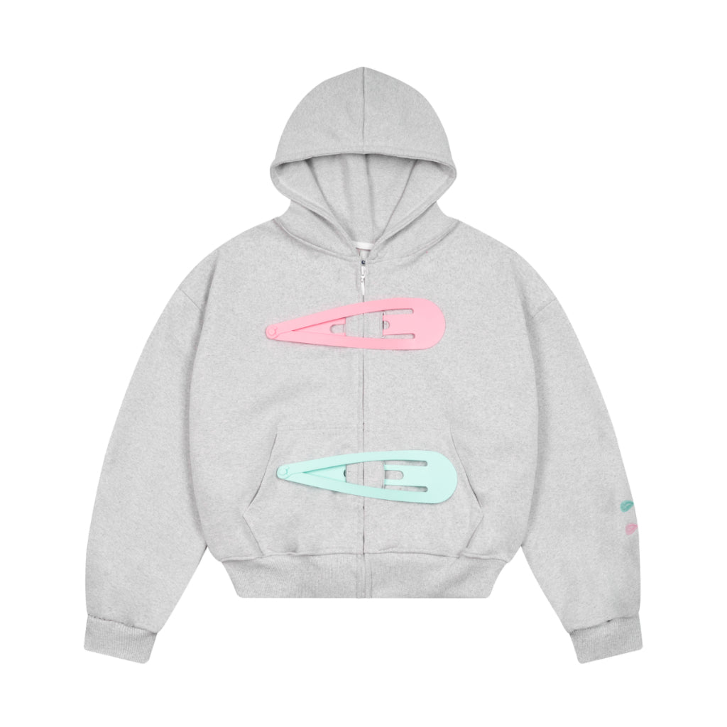 Calem Club Hoodie Jacket With 2 Large Zippers