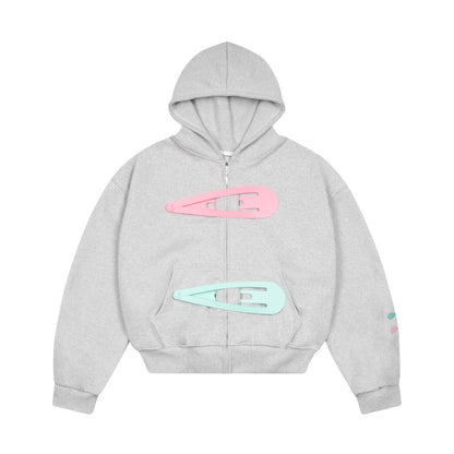Calem Club Hoodie Jacket With 2 Large Zippers