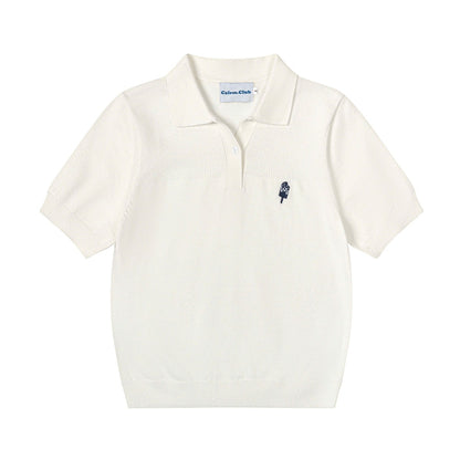 Calem Club Icepop Knitted Polo Shirt