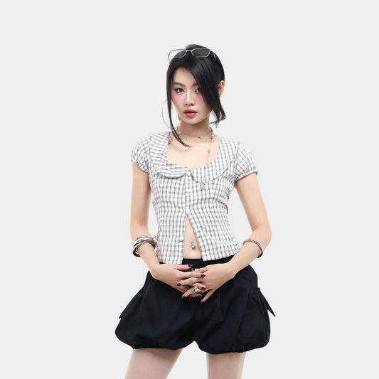 Tus.Atelier Hope Plaid Shirt