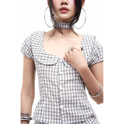Tus.Atelier Hope Plaid Shirt
