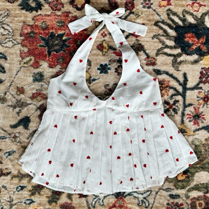 Tus.Atelier Halter Babydoll Top
