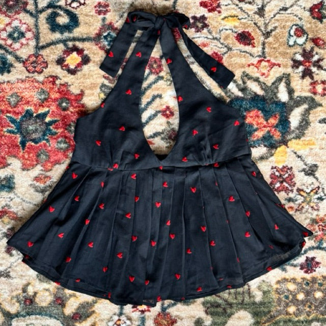 Tus.Atelier Halter Babydoll Top