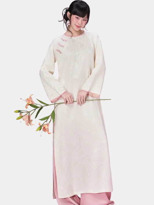 Mieufashionista Modern Straight Ao Dai Thuy Tien