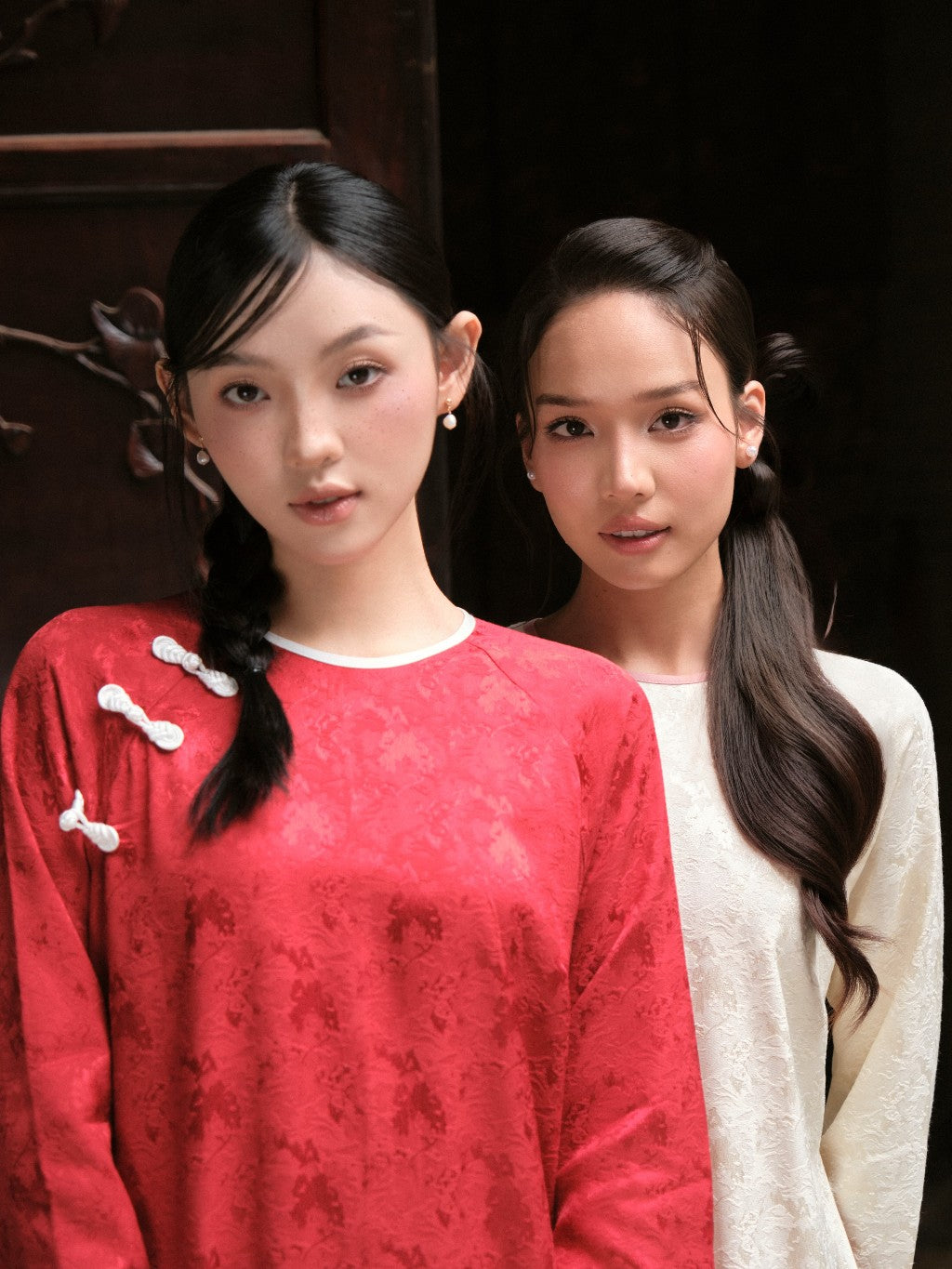Mieufashionista Modern Straight Ao Dai Thuy Tien
