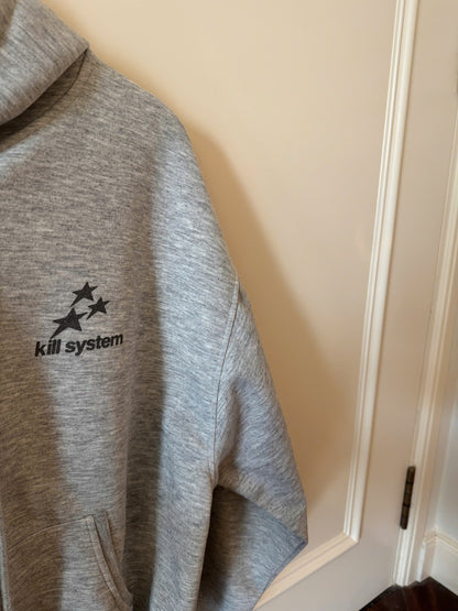 Kill System Glitter Zip Hoodie Super Star