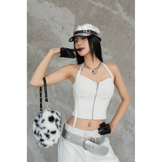 Cera White Corset Top