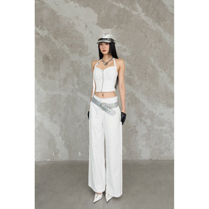 Cera White Corset Top