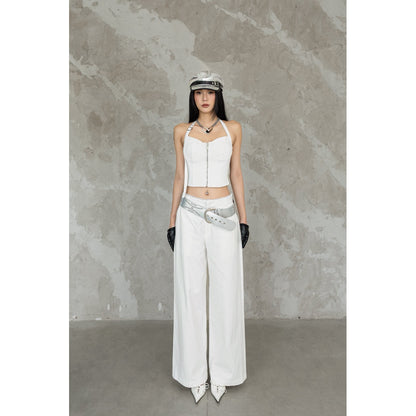 Cera White Corset Top