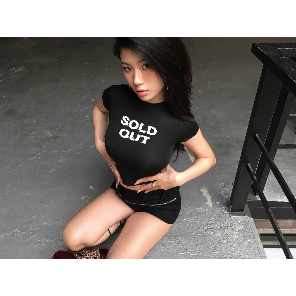 Kill System Open-Back Croptop Sold Out