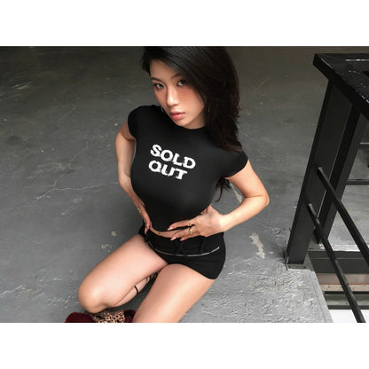 Kill System Open-Back Croptop Sold Out
