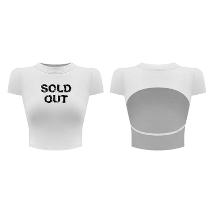 Kill System Open-Back Croptop Sold Out