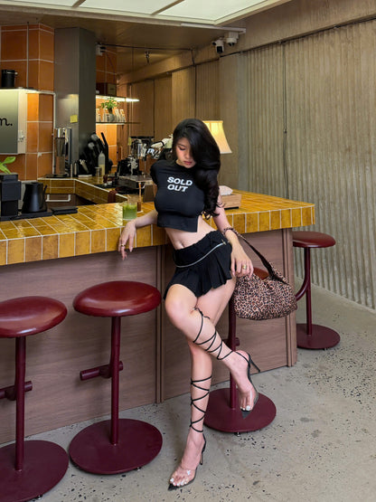 Kill System Open-Back Croptop Sold Out