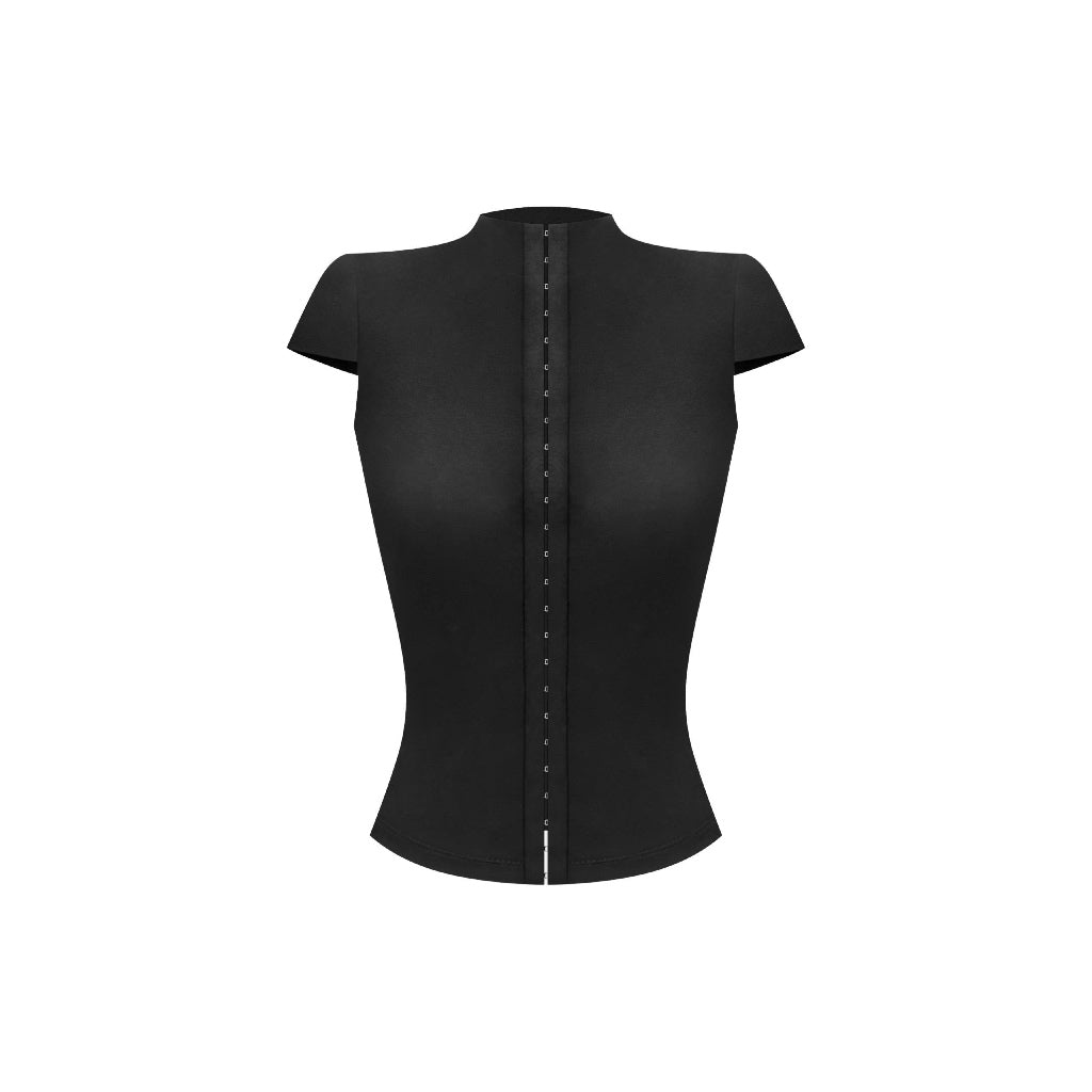 Kill System Corset Crop Top Lama