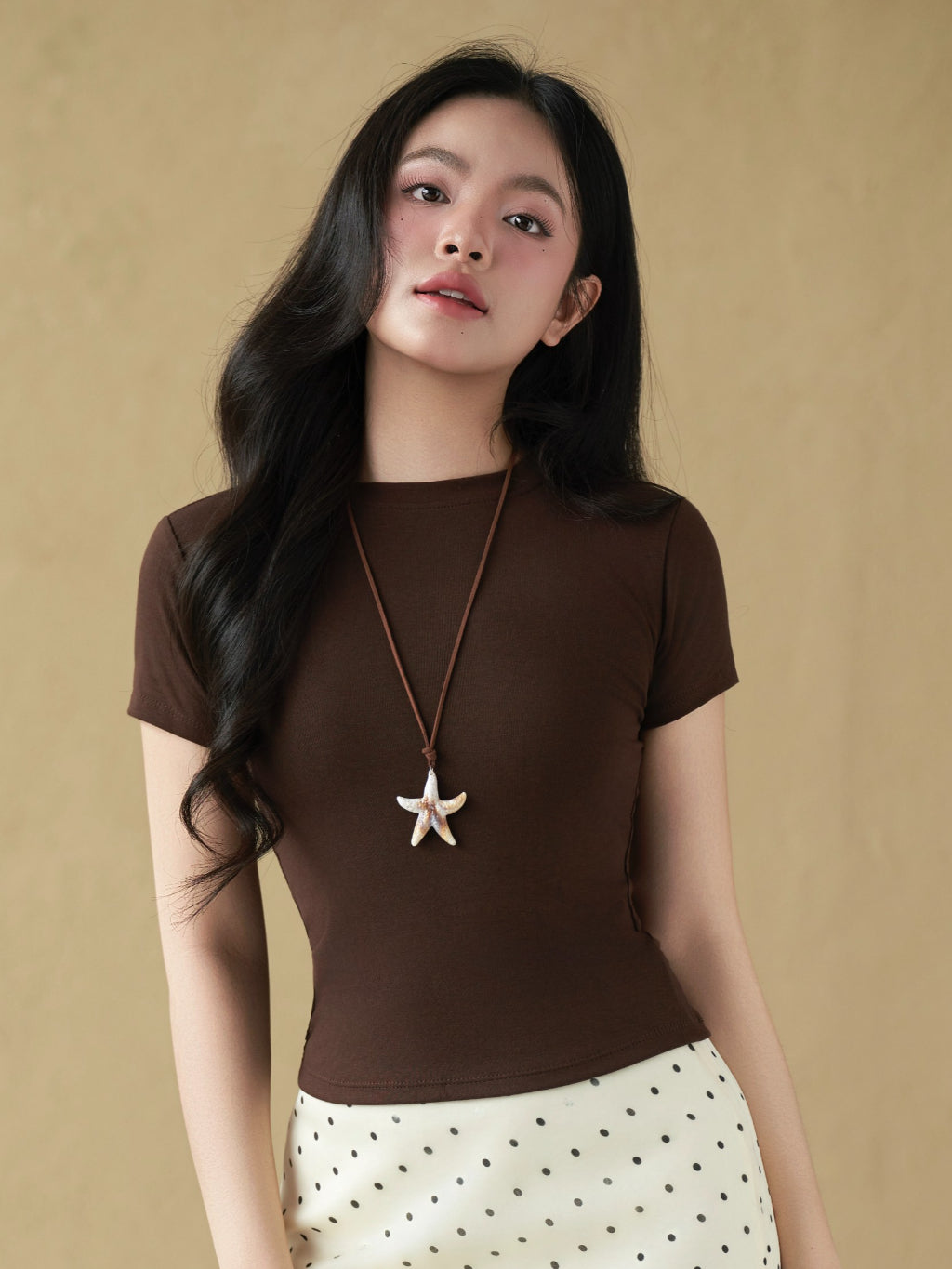 Mieufashionista Slim Fit Basic T Shirt