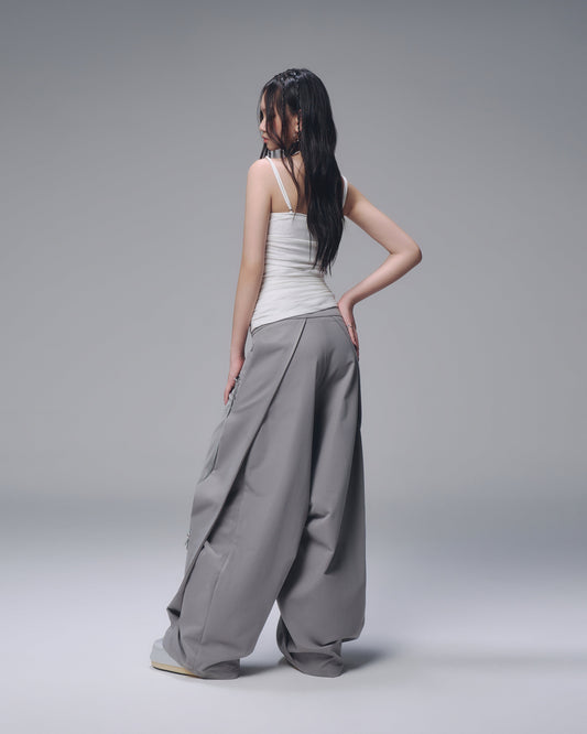 Bunny Hill Archer Pants (Grey) (Pre-order) - Em Clothing