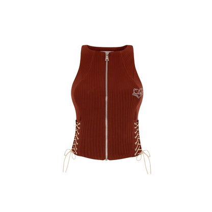Aiai Studio Ariana Knit Halter Top
