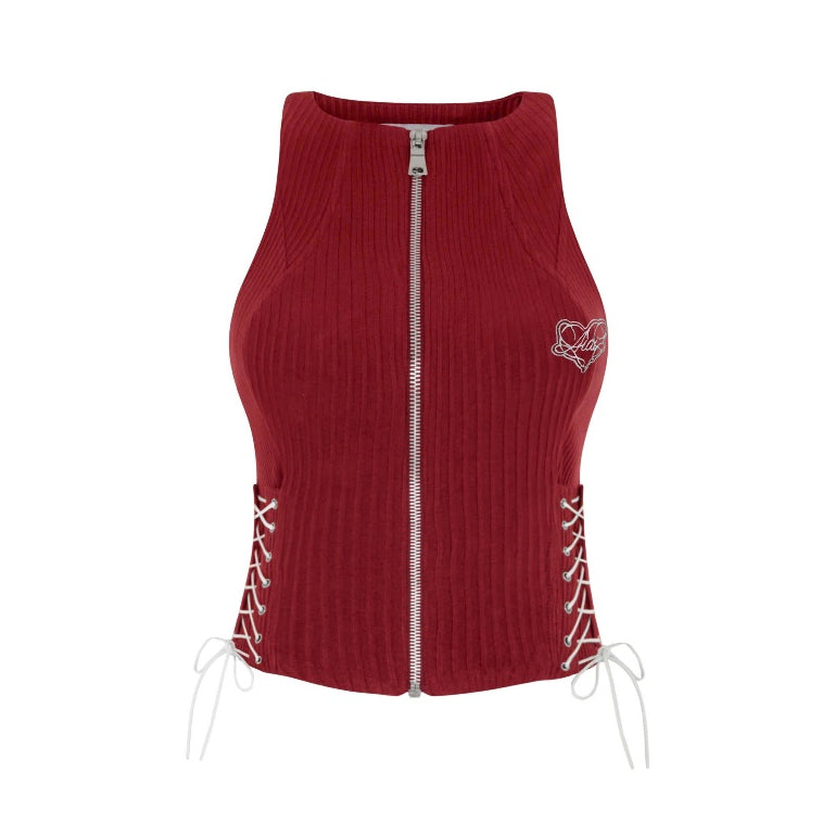Aiai Studio Ariana Knit Halter Top