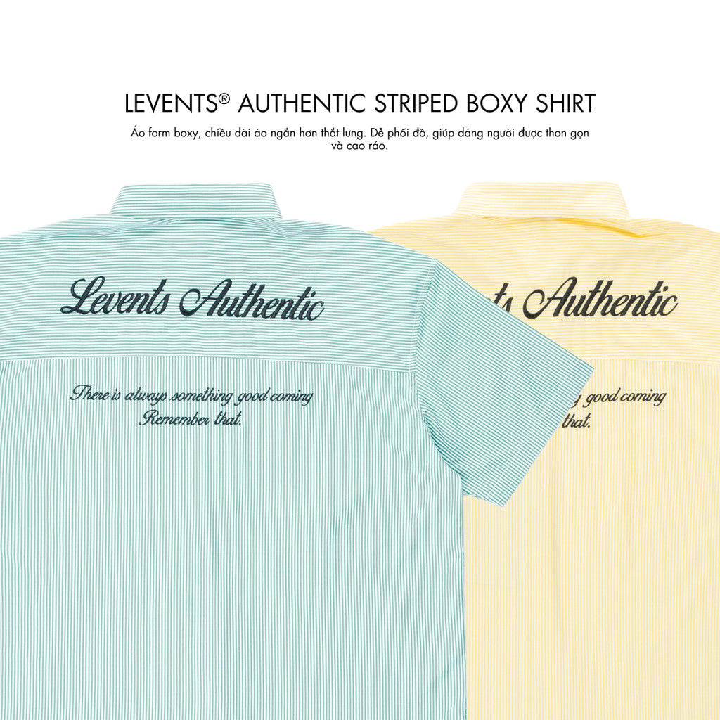 Levents Authentic Striped Boxy Shirt