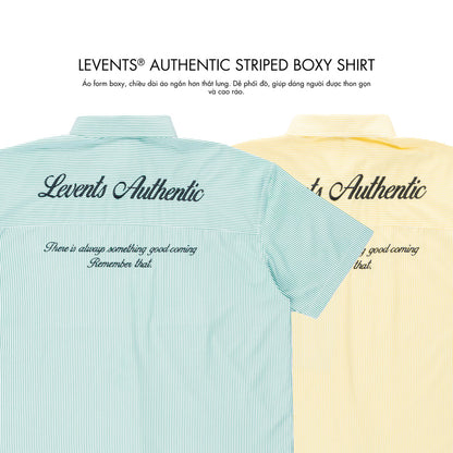 Levents Authentic Striped Boxy Shirt