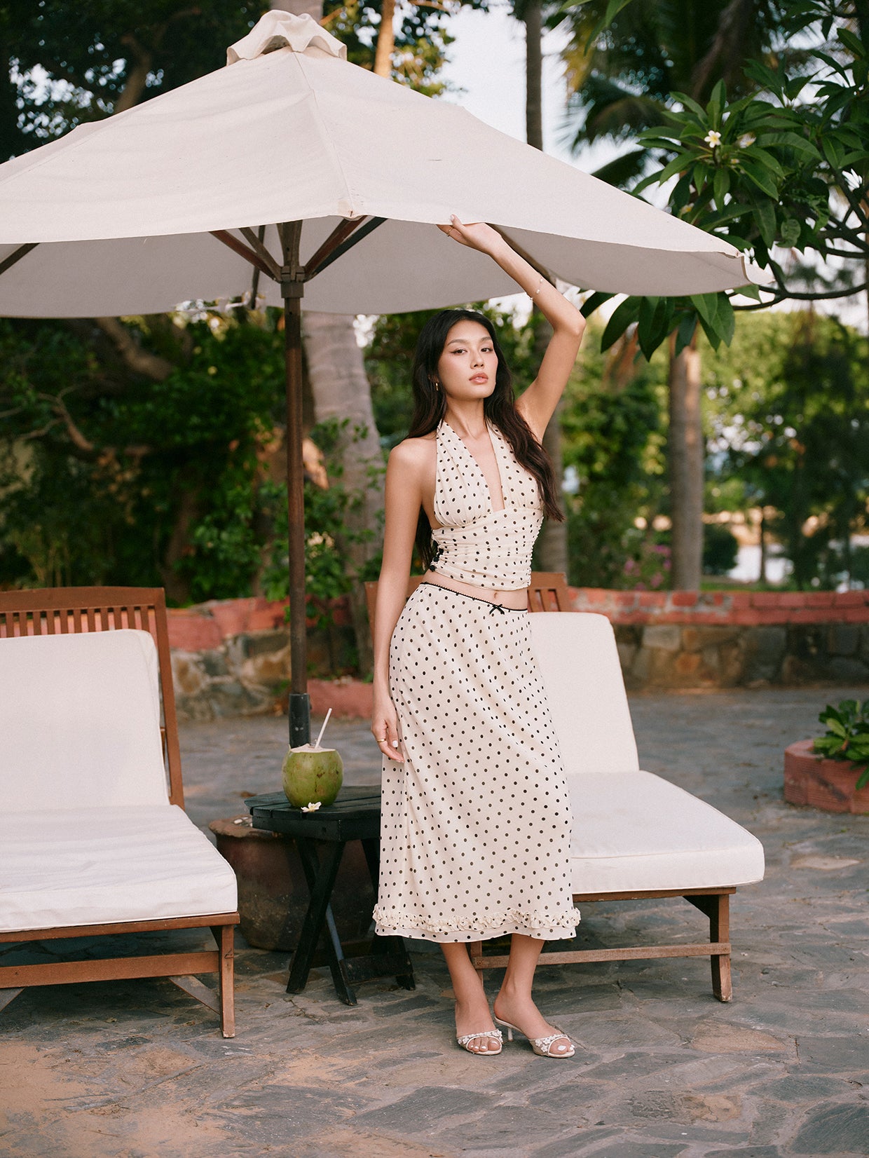 Daphale Stu Azury Skirt (Pre-order)