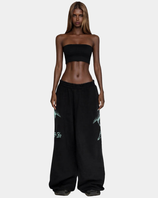 Kish Black Take-Off Sweatpants