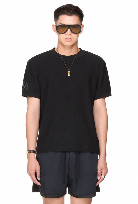 The Beuter Ringer T-Shirt - Black