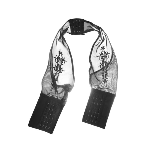 Feng System Black Cat Tattoo Top