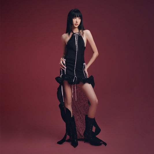 Jirene Black Throne Dress (Pre-order)
