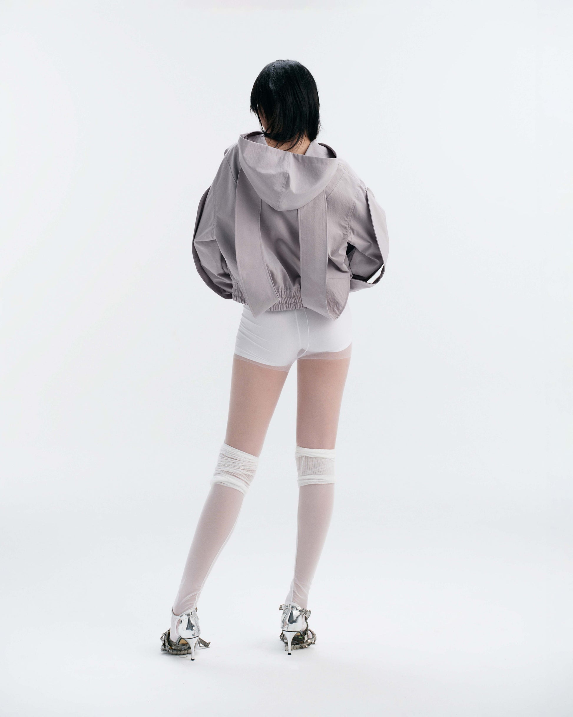 Bunny Hill Bluebell Jacket (Grey) (Pre-order) - Em Clothing