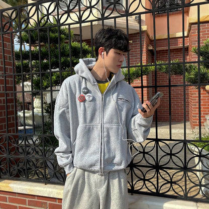Whose Badge Hoodie Zip