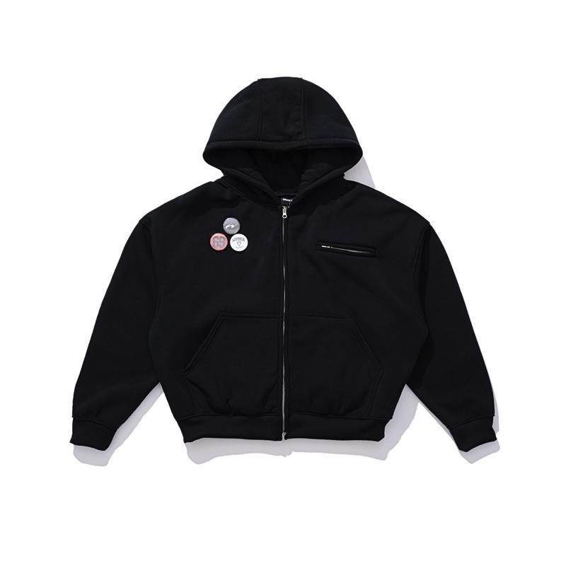 Whose Badge Hoodie Zip