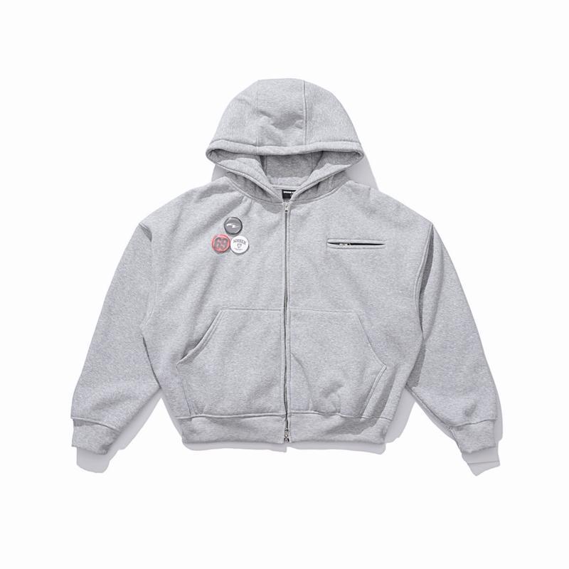 Whose Badge Hoodie Zip