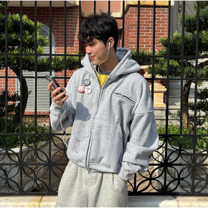 Whose Badge Hoodie Zip