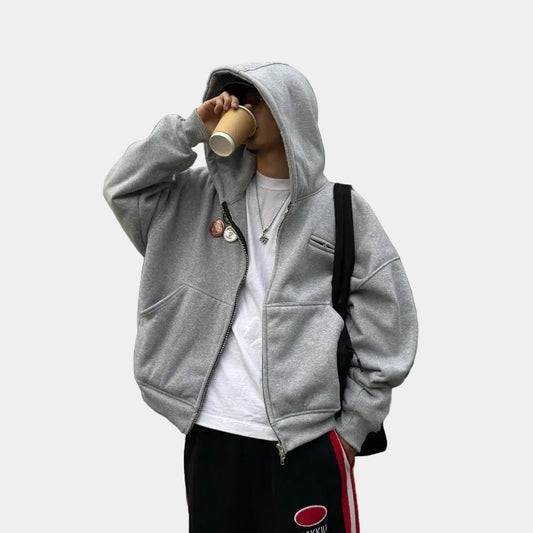 Whose Badge Hoodie Zip