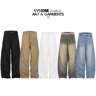 WHOSE Barrel Fit Jeans (Pre-order)