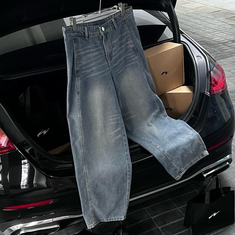 WHOSE Barrel Fit Jeans (Pre-order)
