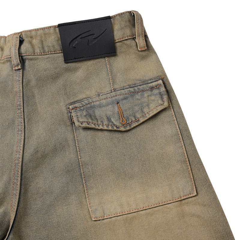 WHOSE Barrel Fit Jeans (Pre-order)