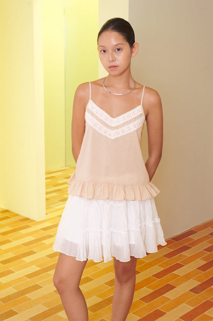 Libe Beige Cami Top (Pre-order)