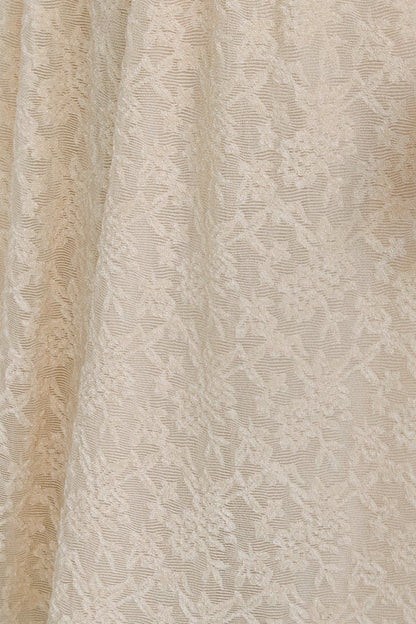 Libe Beige Lace Midi Dress (Pre-order)