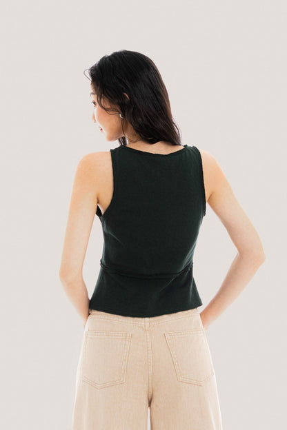 Libe Beige Wide Leg Jeans (Pre-order)