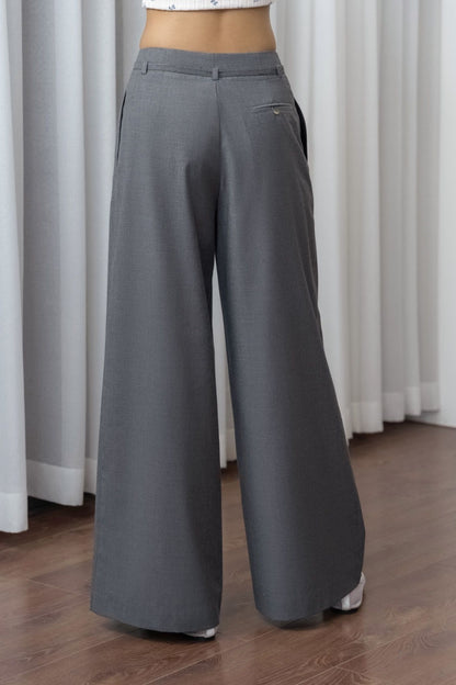 Libe Belt Pleated Trousers (Pre-order)