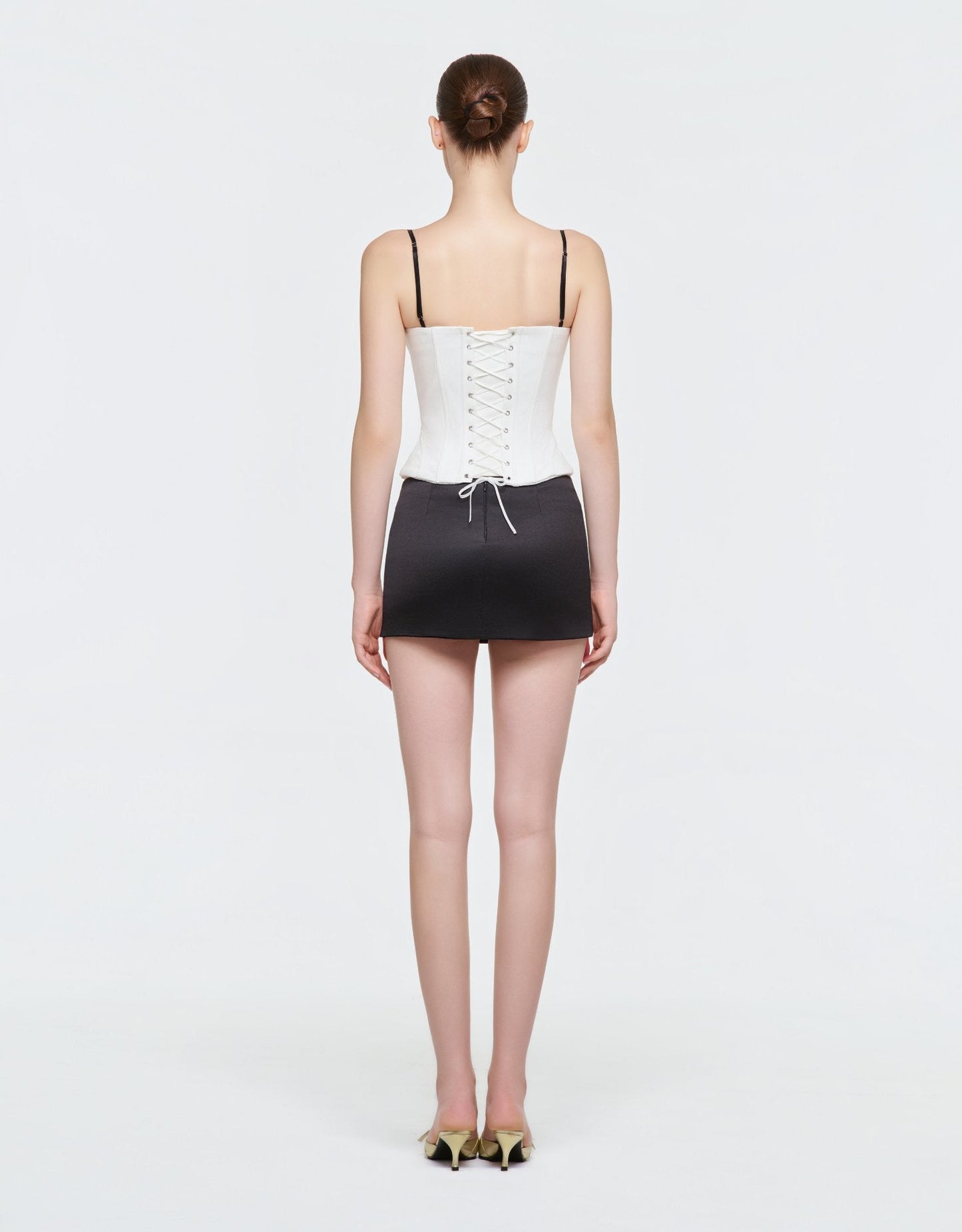 Eminist Belted Mini Skirt