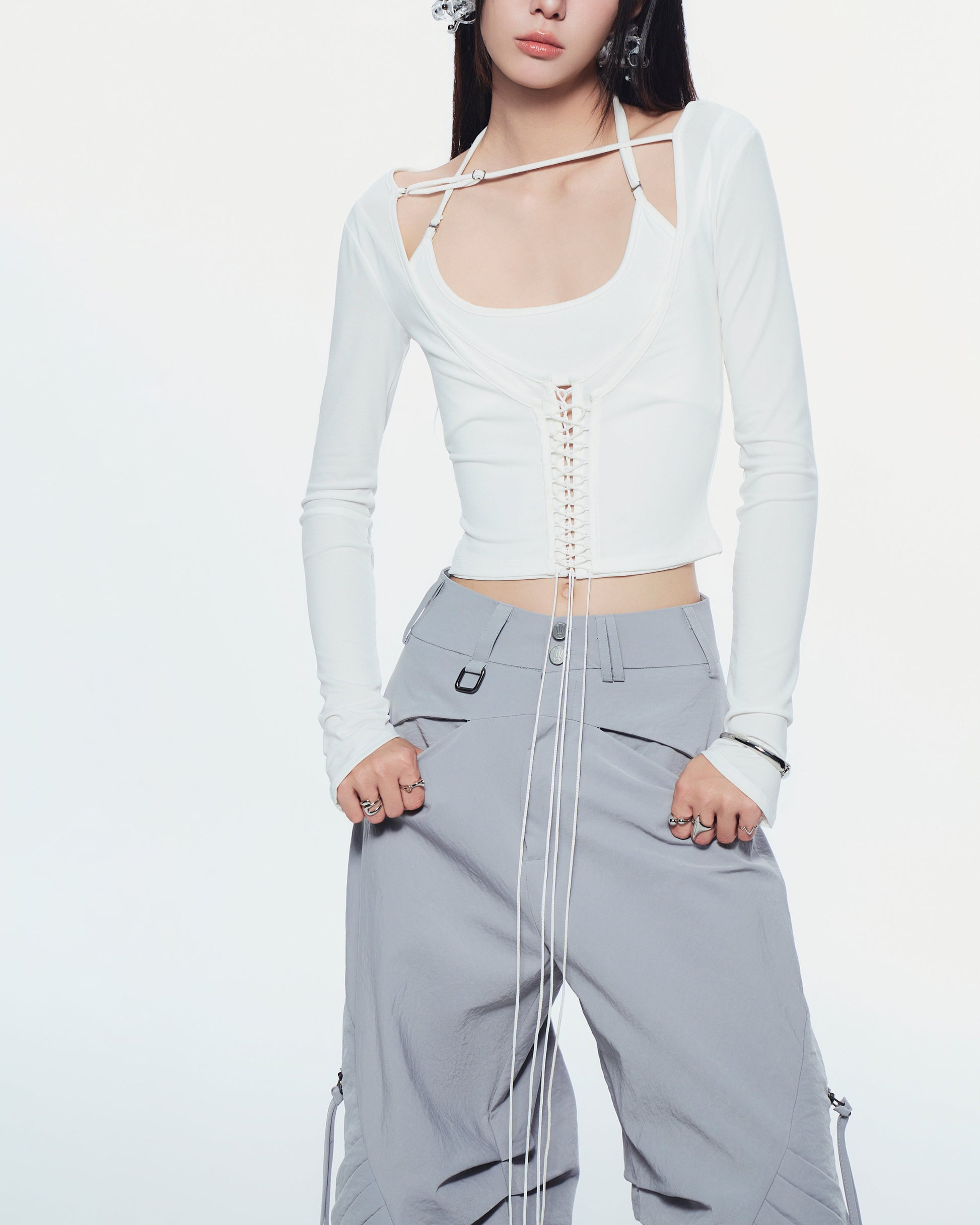 Bunny Hill Bisou Long Sleeve Top (Pre-order) - Em Clothing