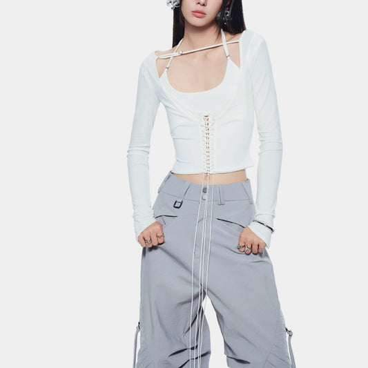 Bunny Hill Bisou Long Sleeve Top (Pre-order) - Em Clothing