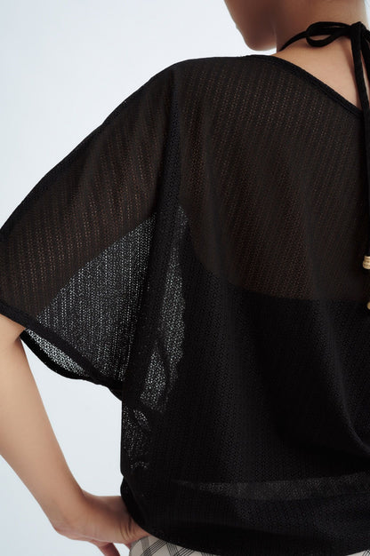 Libe Black Asymmetric Top (Pre-order)