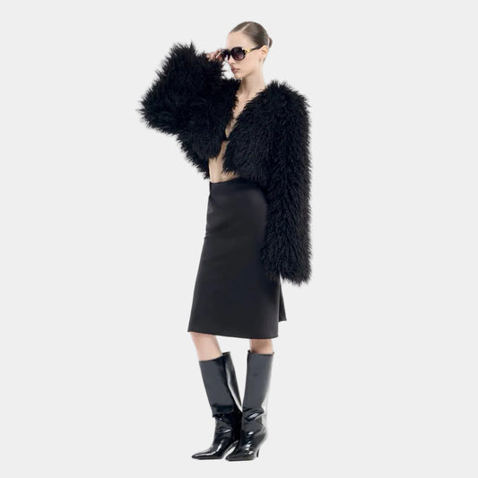 22Gram.Official The Black Fur Coat
