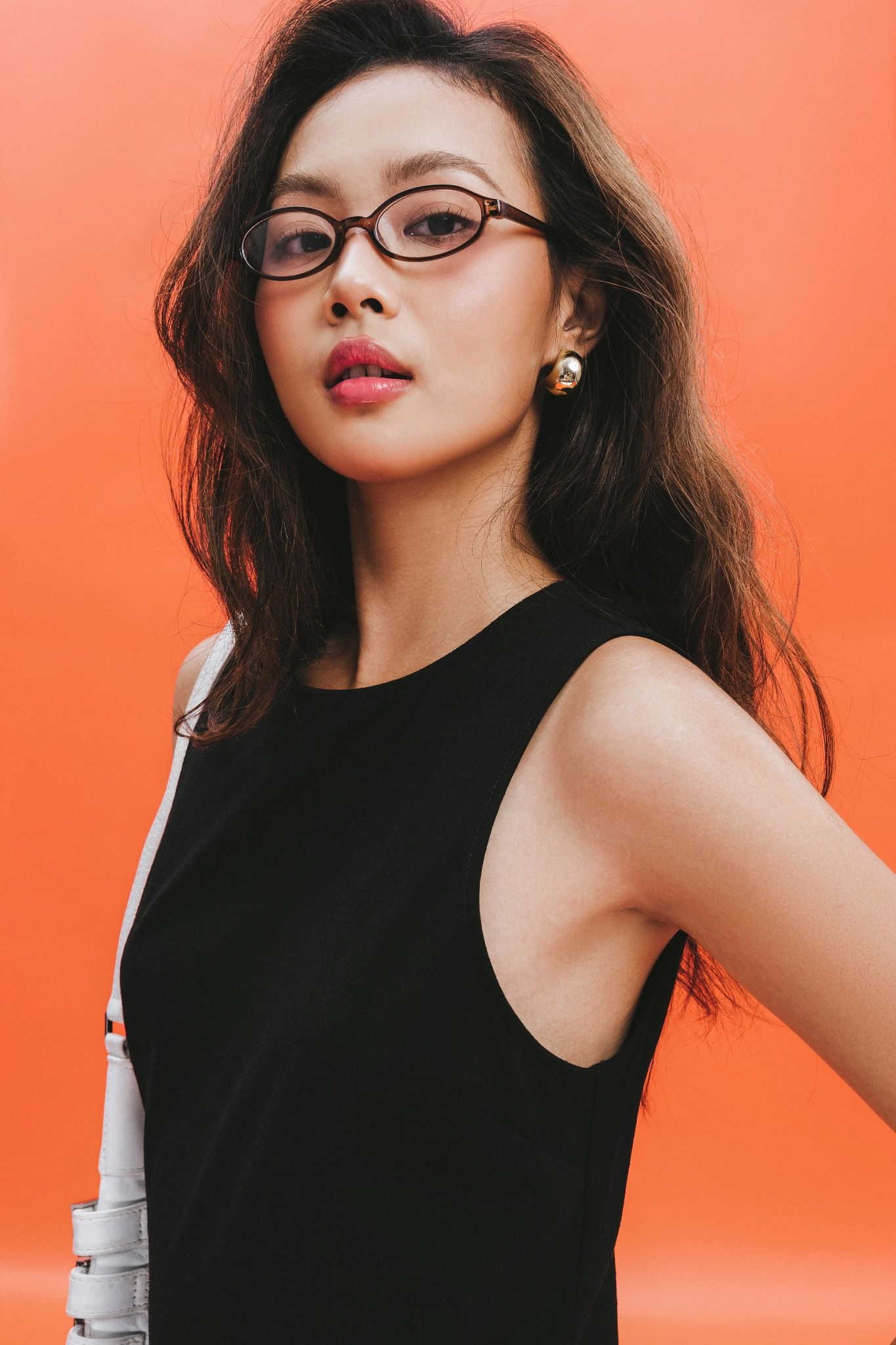 Libe Black Handkerchief Mini Dress (Pre-order)